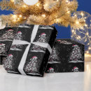 Search for pajamas wrapping paper Santa