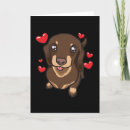 Recherche de daschund vœux cartes Dachshund