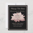 Search for black gold save the dates Minimalist