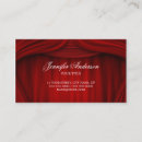 Search for theatre business cards Music