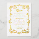 Search for rose border wedding invitations Foil