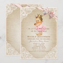 Search for vintage princess baby shower invitations Pink