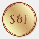 Search for shiny gold stickers Red and gold