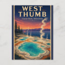 Search for thumb postcards West thumb geyser basin