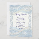 Search for lace baby shower invitations Navy