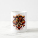 Search for golden dragon mugs Traditional red and gold