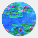 Search for impressionism stickers Water lilies