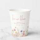 Search for bridal shower paper cups Wildflowers