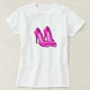 Search for high heel tshirts Pink