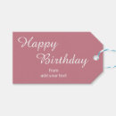 Search for vintage gift tags Pink