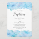 Search for beach christening invitations Watercolor