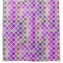 Search for purple mosaic shower curtains Squares