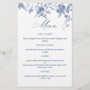 Search for vintage menus Dusty blue