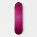 Search for pink glitter skateboards Deck