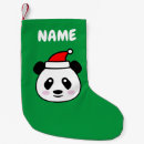 Recherche de ours panda chaussette de noël Animal