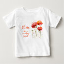Search for red flower tshirts Poppy