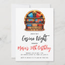 Recherche de de nuit de casino anniversaire invitations Las vegas