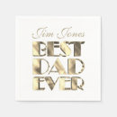 Search for happy fathers day napkins Typography
