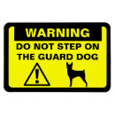Recherche de chiens de garde magnets Avertissement