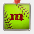 Search for softball ornaments Yellow