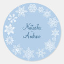 Search for february wedding stickers Snow