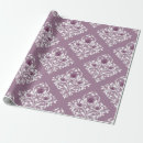 Search for white damask pattern Purple