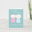 Recherche de boy girl twins vœux cartes New parents