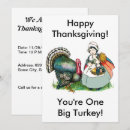 Recherche de turkey dinner invitations Vintage