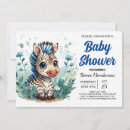 Search for surprise baby invitations Safari