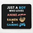 Search for anime boy mousepads Gamer