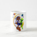 Search for astronaut on moon mugs Ufo