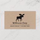 Search for moose business cards Wildlife