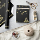Search for happy christmas wrapping paper Gold