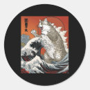 Search for japanese women stickers Funny cat