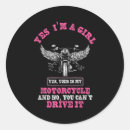 Search for motorcycle stickers Girl