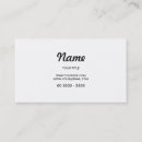 Recherche de légal cartes visite Simple