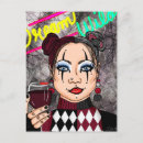 Recherche de arlequin cartes postales Jester