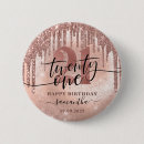 Search for 21st birthday buttons Chic