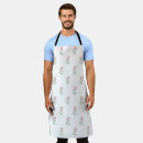 Search for rose red aprons Floral pattern
