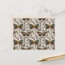 Recherche de papillon abstrait cartes postales Insecte