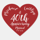 Search for anniversary date stickers Red
