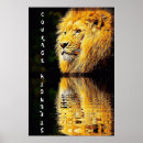 Recherche de force de courage posters Lion