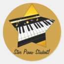Search for piano lessons stickers Student