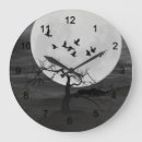 Search for raven clocks Halloween