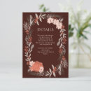 Search for boho wedding enclosure cards Autumn