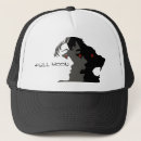 Recherche de pleine lune casquettes Noir