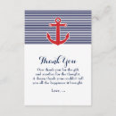 Search for anchor thank you cards White