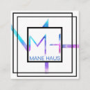 Recherche de tie dye business cards Moderne