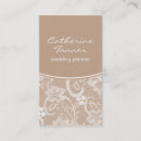 Recherche de dentelle florale cartes visite Customer