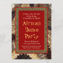 Search for african tribal invitations Jungle